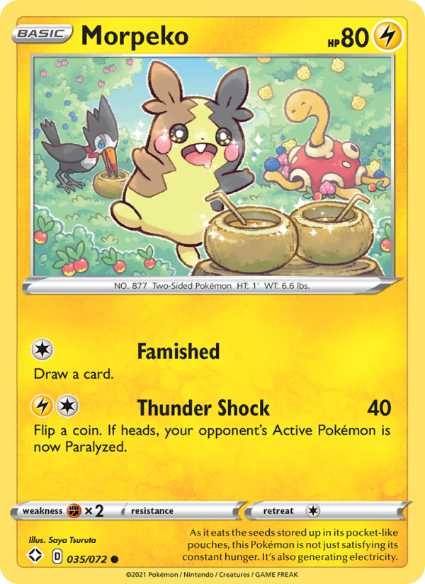 Morpeko - Pokémon TCG Card