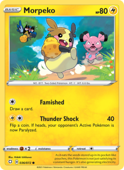 Morpeko - pokemon TCG Card