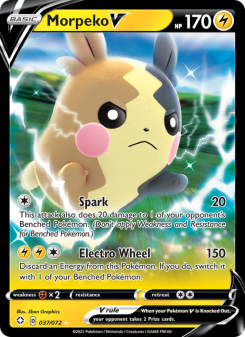 Morpeko V - pokemon TCG Card