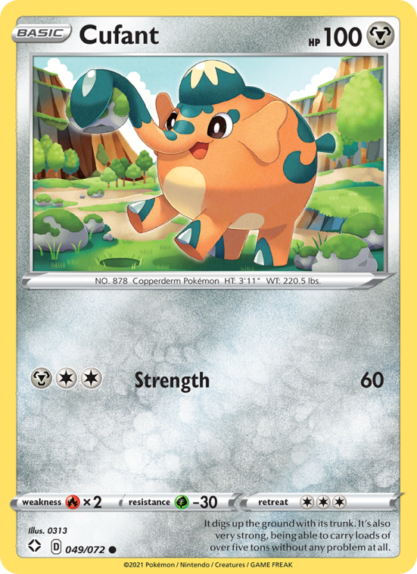 Cufant - Pokémon TCG Card