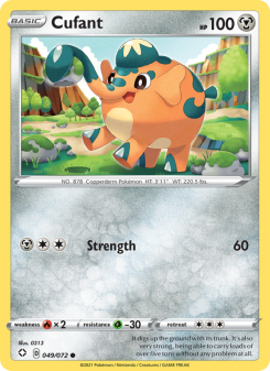 Cufant - pokemon TCG Card