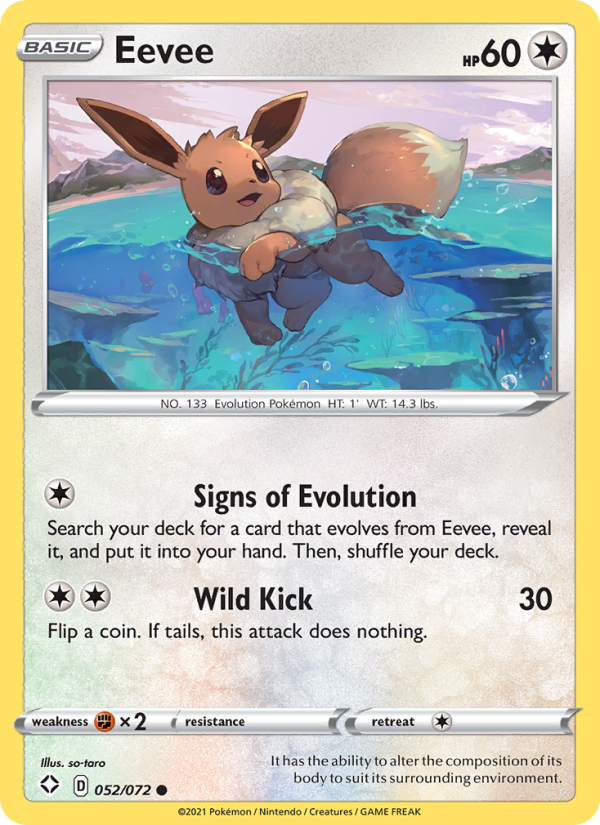 Eevee - Pokémon TCG Card