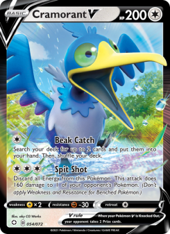 Cramorant V - pokemon TCG Card