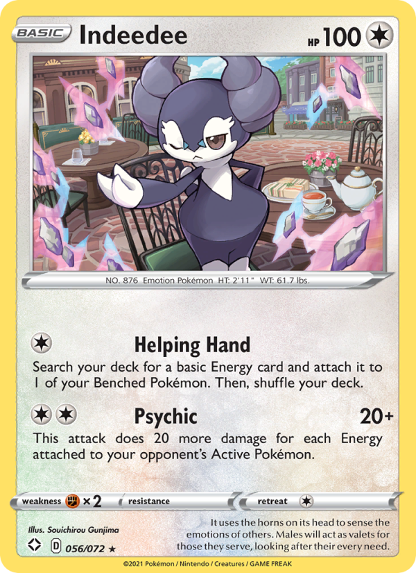 Indeedee - Pokémon TCG Card