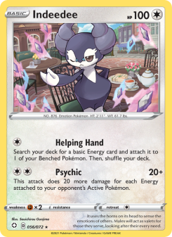 Indeedee - pokemon TCG Card
