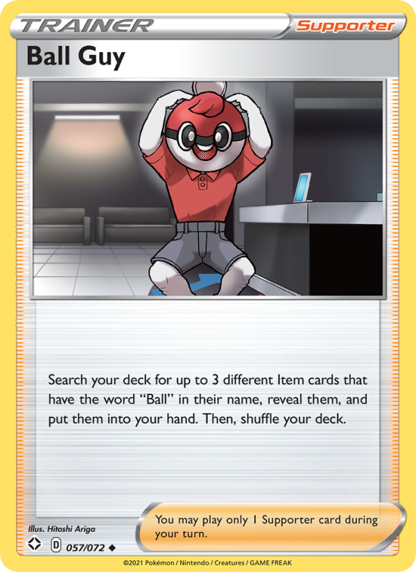 Ball Guy - Pokémon TCG Card