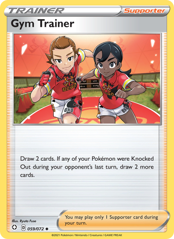 Gym Trainer - Pokémon TCG Card
