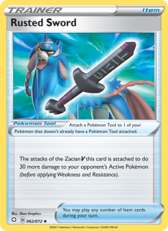 Rusted Sword - pokemon TCG Card