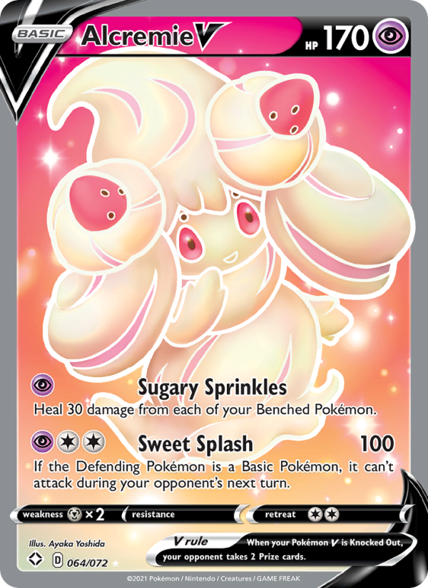 Alcremie V - Pokémon TCG Card