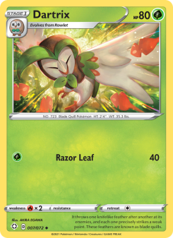 Dartrix - pokemon TCG Card