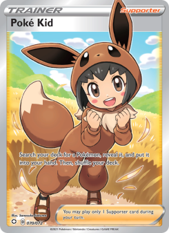 Poké Kid - pokemon TCG Card
