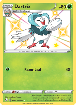 Dartrix - pokemon TCG Card