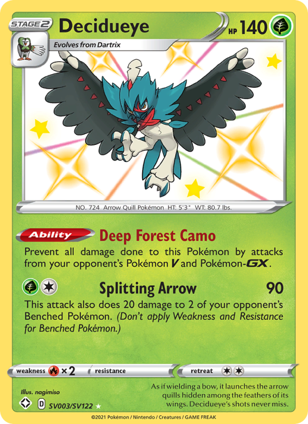 Decidueye - Pokémon TCG Card