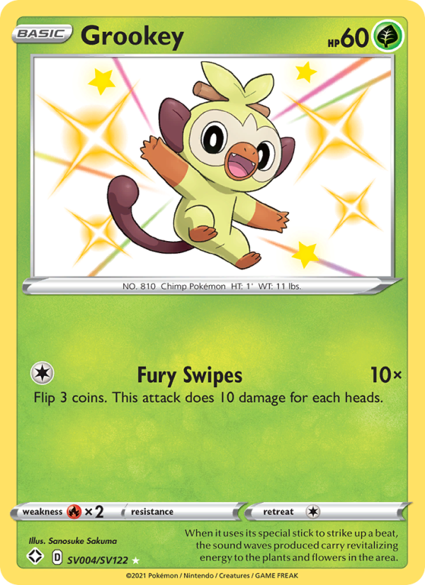 Grookey - Pokémon TCG Card