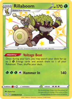 Rillaboom - pokemon TCG Card