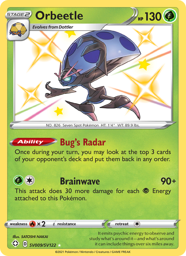 Orbeetle - Pokémon TCG Card