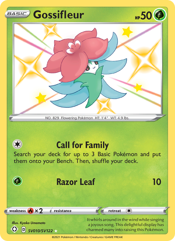 Gossifleur - Pokémon TCG Card