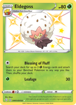 Eldegoss - pokemon TCG Card