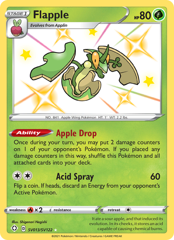 Flapple - Pokémon TCG Card