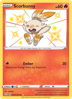 Scorbunny - pokemon TCG Card