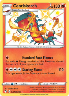 Centiskorch - pokemon TCG Card