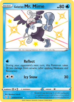 Galarian Mr. Mime - pokemon TCG Card
