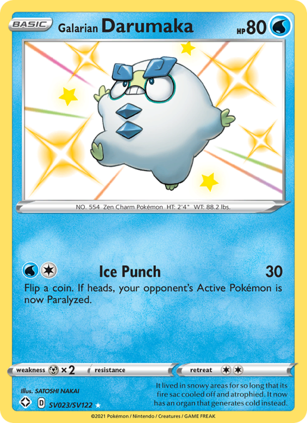 Galarian Darumaka - Pokémon TCG Card