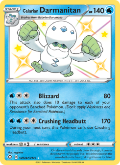 Galarian Darmanitan - pokemon TCG Card