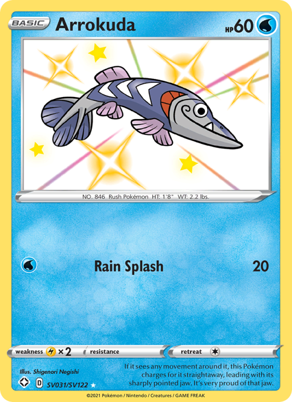 Arrokuda - Pokémon TCG Card