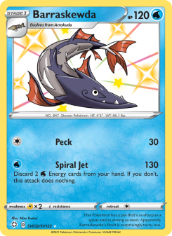 Barraskewda - pokemon TCG Card