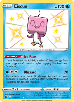 Eiscue - pokemon TCG Card