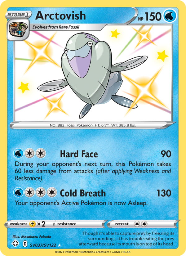 Arctovish - Pokémon TCG Card