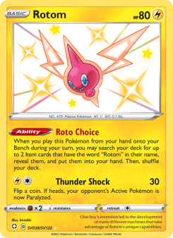 Rotom - pokemon TCG Card