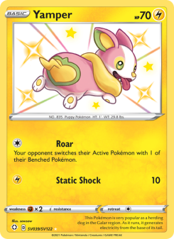 Yamper - pokemon TCG Card