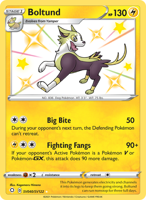 Boltund - Pokémon TCG Card