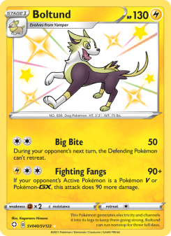 Boltund - pokemon TCG Card