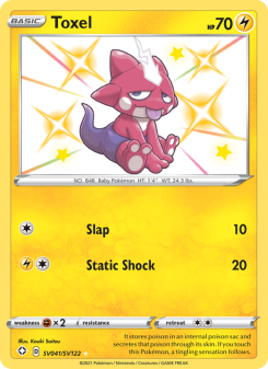 Toxel - pokemon TCG Card