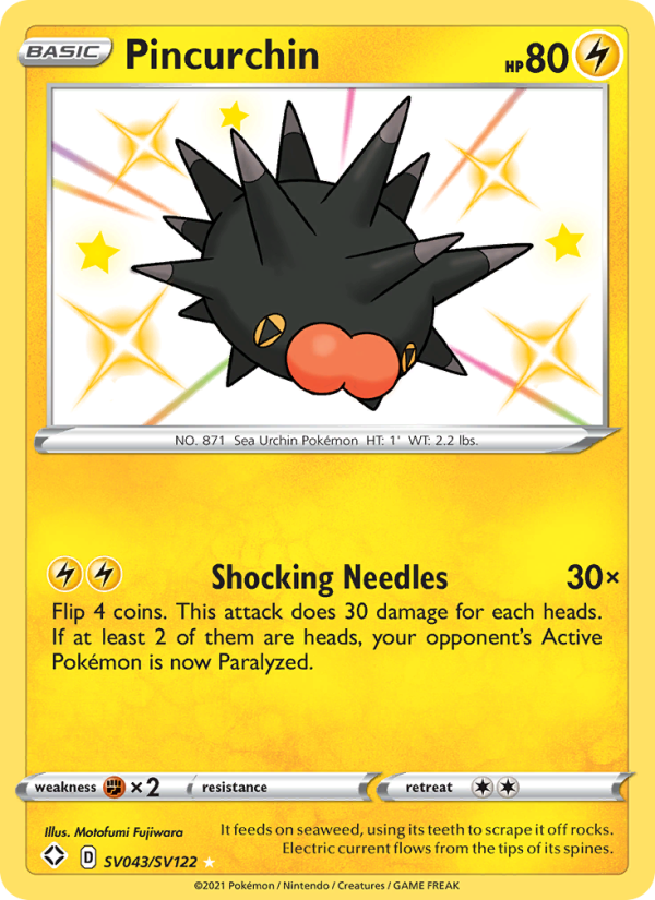 Pincurchin - Pokémon TCG Card