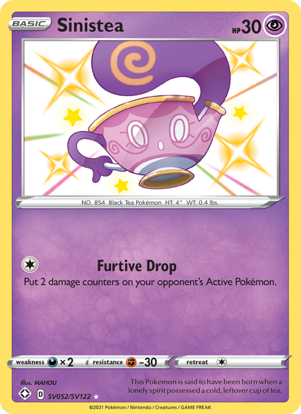 Sinistea - Pokémon TCG Card