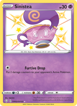 Sinistea - pokemon TCG Card
