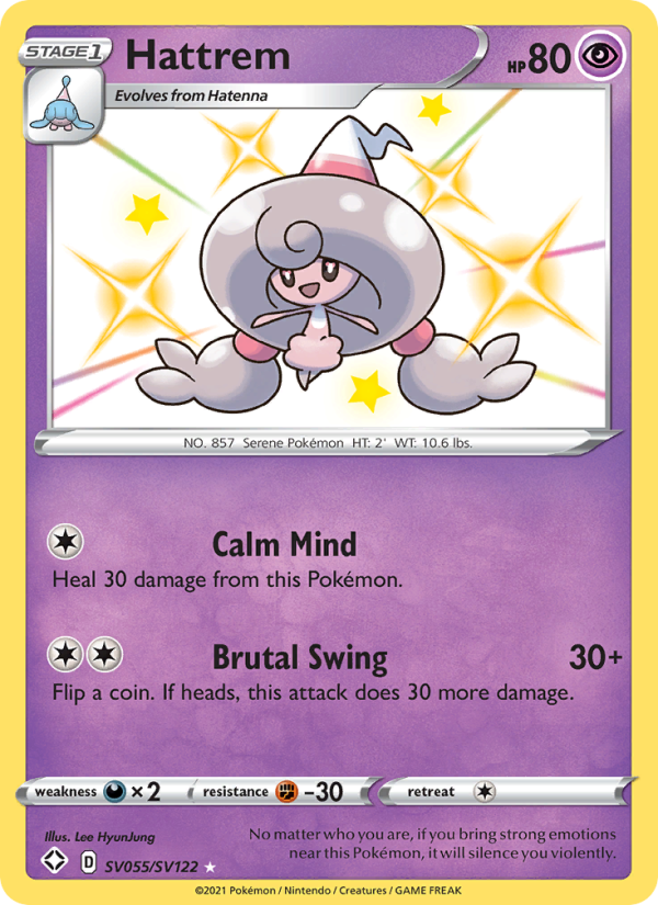 Hattrem - Pokémon TCG Card