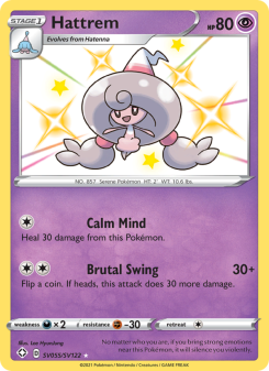 Hattrem - pokemon TCG Card