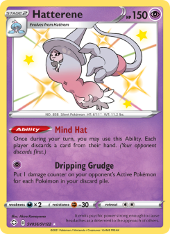 Hatterene - pokemon TCG Card