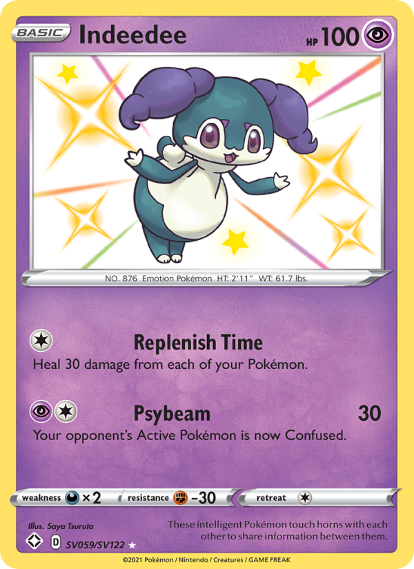 Indeedee - Pokémon TCG Card