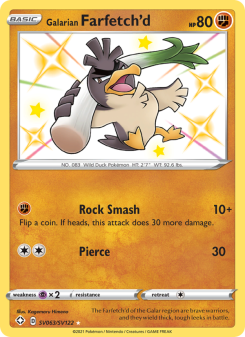 Galarian Farfetch'd - pokemon TCG Card