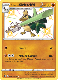 Galarian Sirfetch'd - pokemon TCG Card