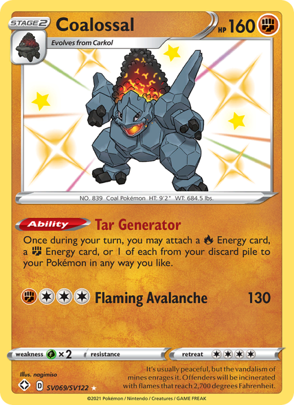 Coalossal - Pokémon TCG Card