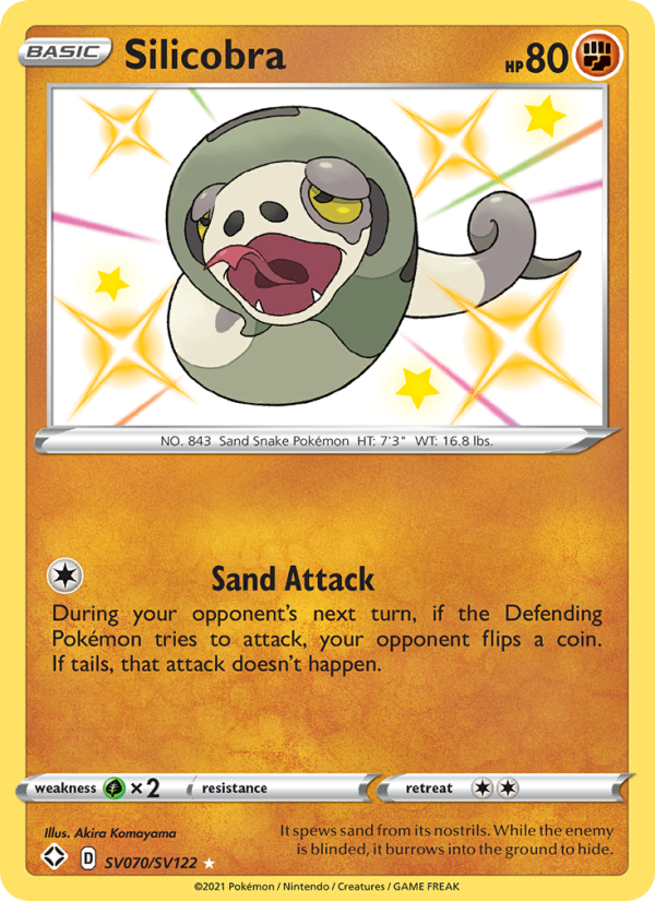 Silicobra - Pokémon TCG Card