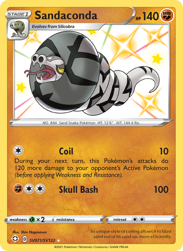 Sandaconda - Pokémon TCG Card