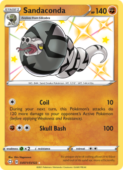 Sandaconda - pokemon TCG Card